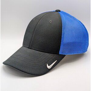 Nike UPS Hat Cap Blue Black Mesh Golf Fitted L/XL Unisex United Parcel Service